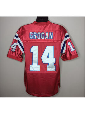 Mitchell & Ness Steve Grogan Patriots Sz 48 XL NFL Throwback Authentics Jersey